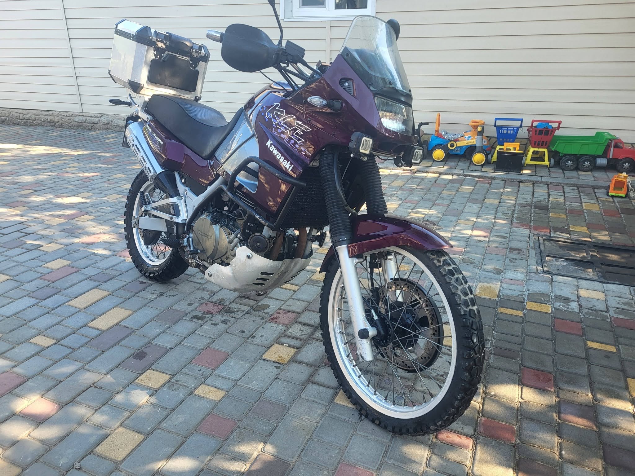 Софт-эндуро Kawasaki KLE 500 — фото 2