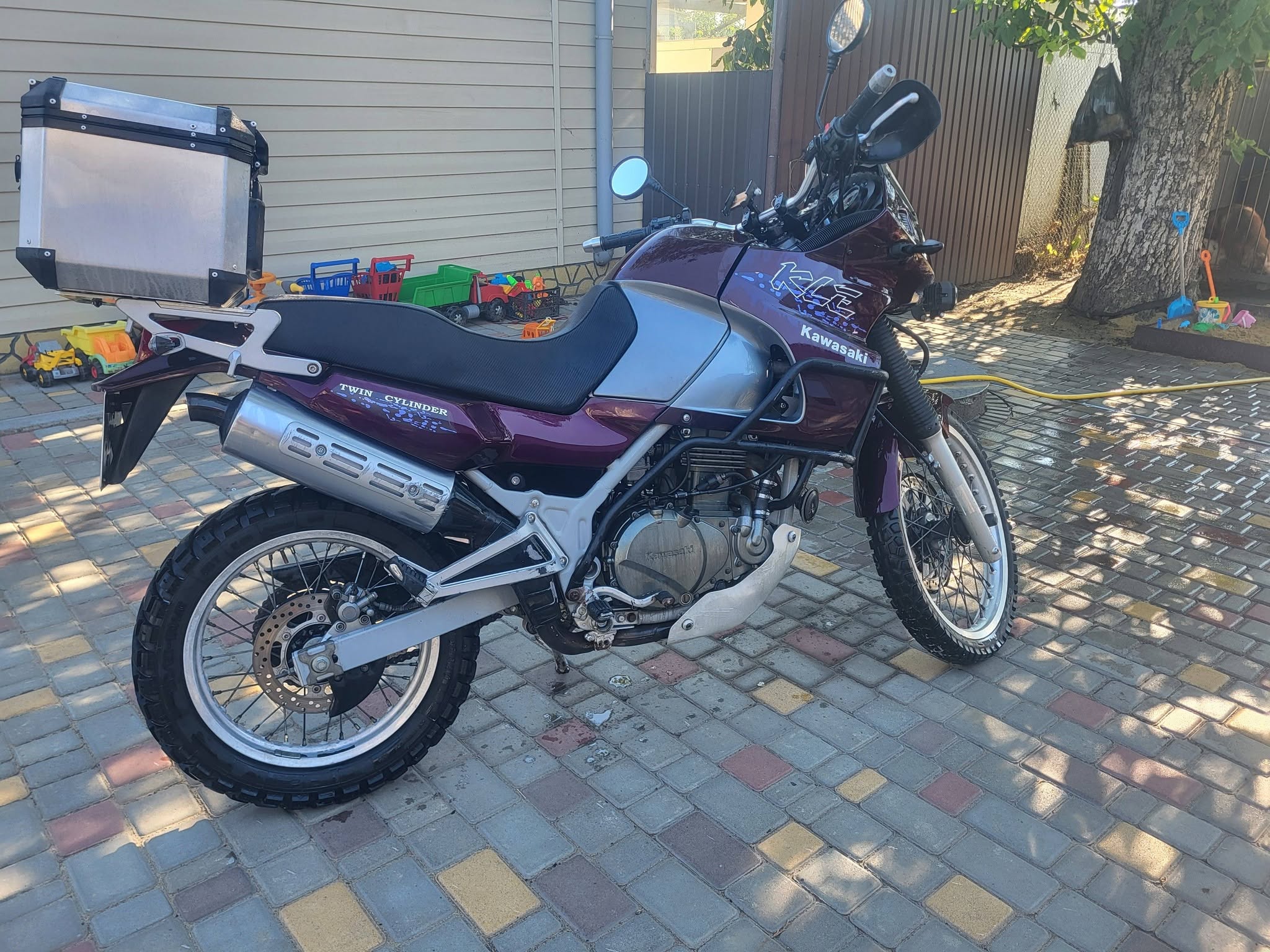 Софт-эндуро Kawasaki KLE 500 — фото 4