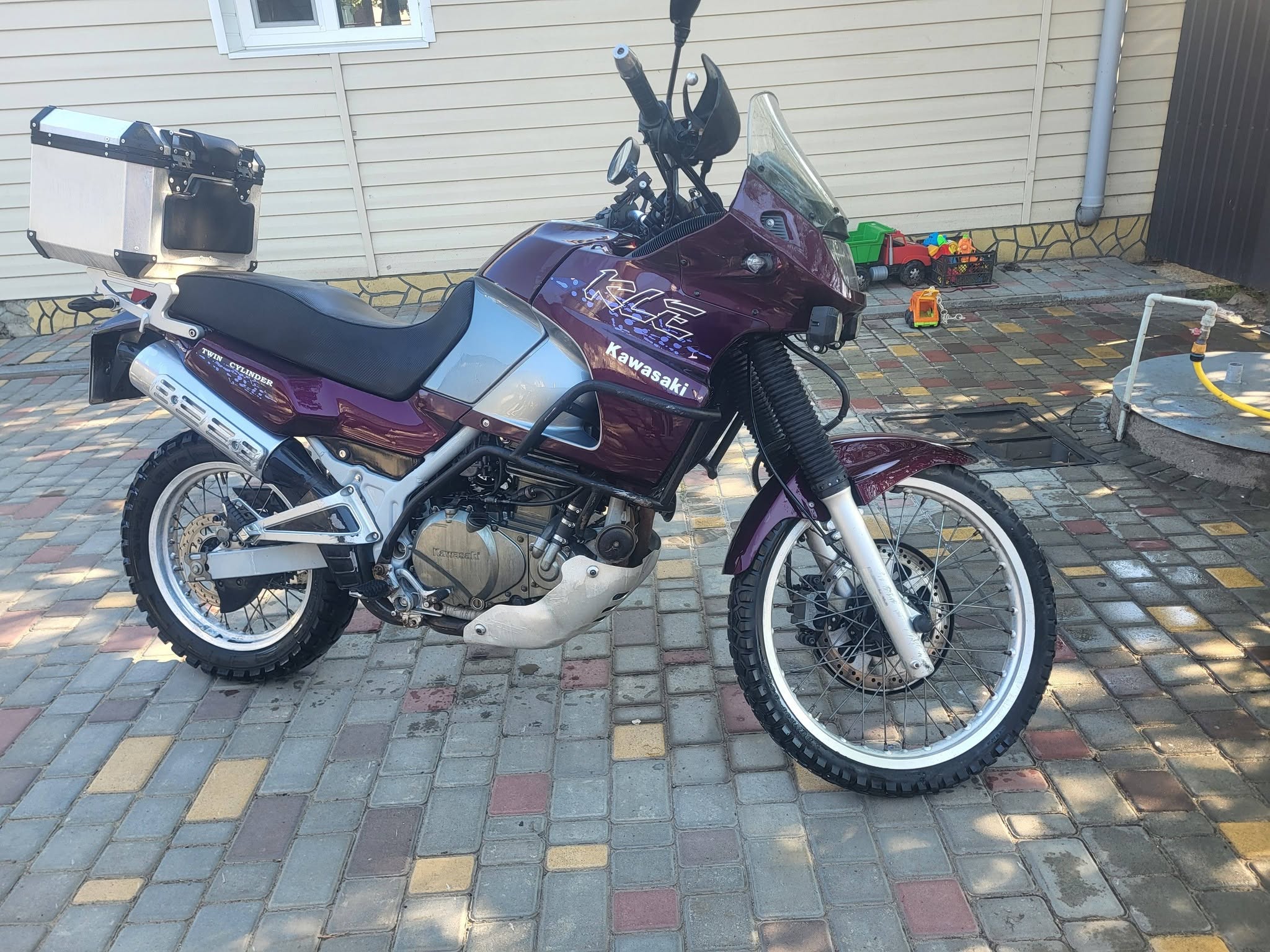 Софт-эндуро Kawasaki KLE 500 — фото 5